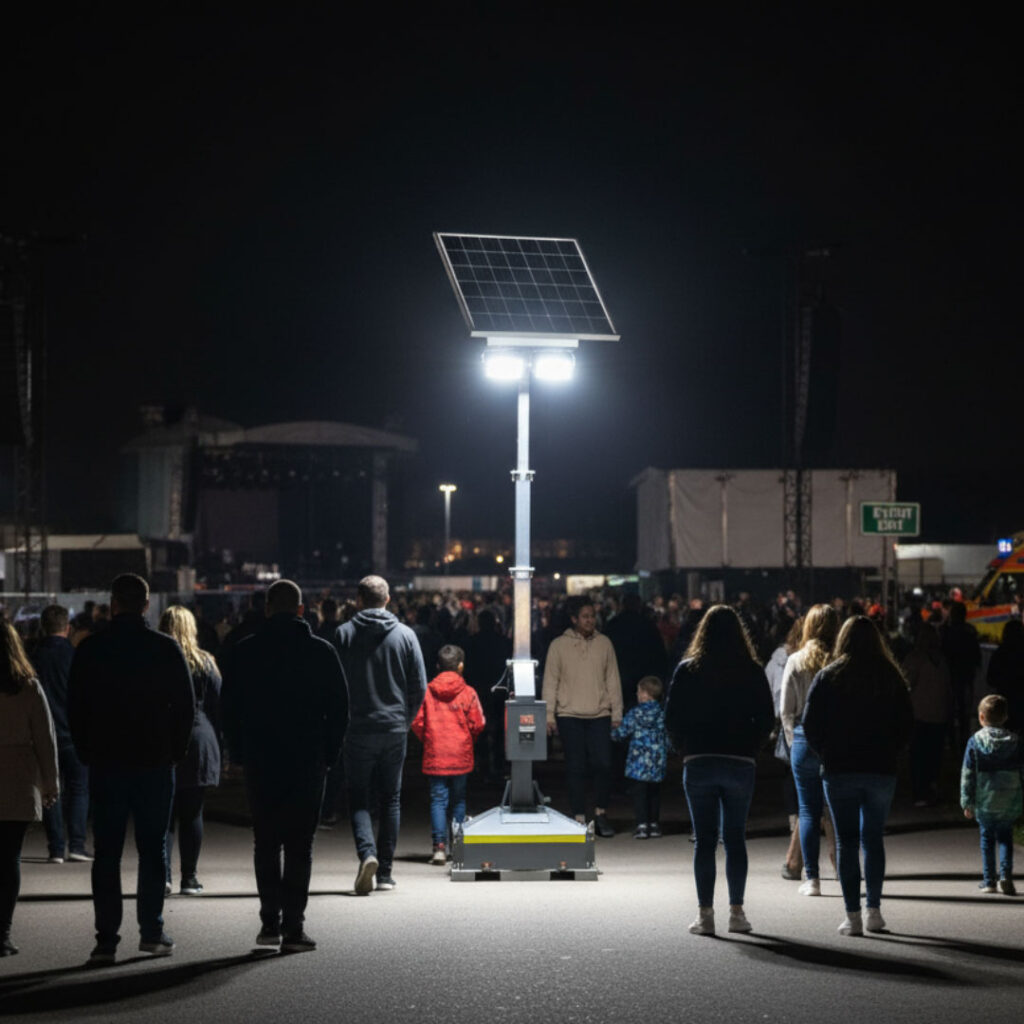 SWL-300 Solar Lighting Tower