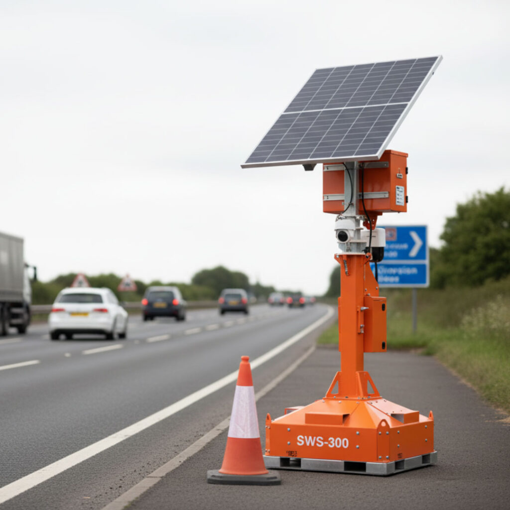 SWS-300 Solar CCTV Tower
